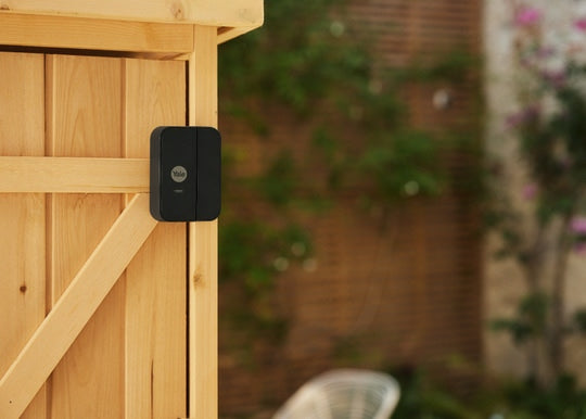 Yale AL-EDC-1A-G – Tür-/Fensterkontakt, Funk, CR123A – Schwarz, für Yale Smart Alarm
