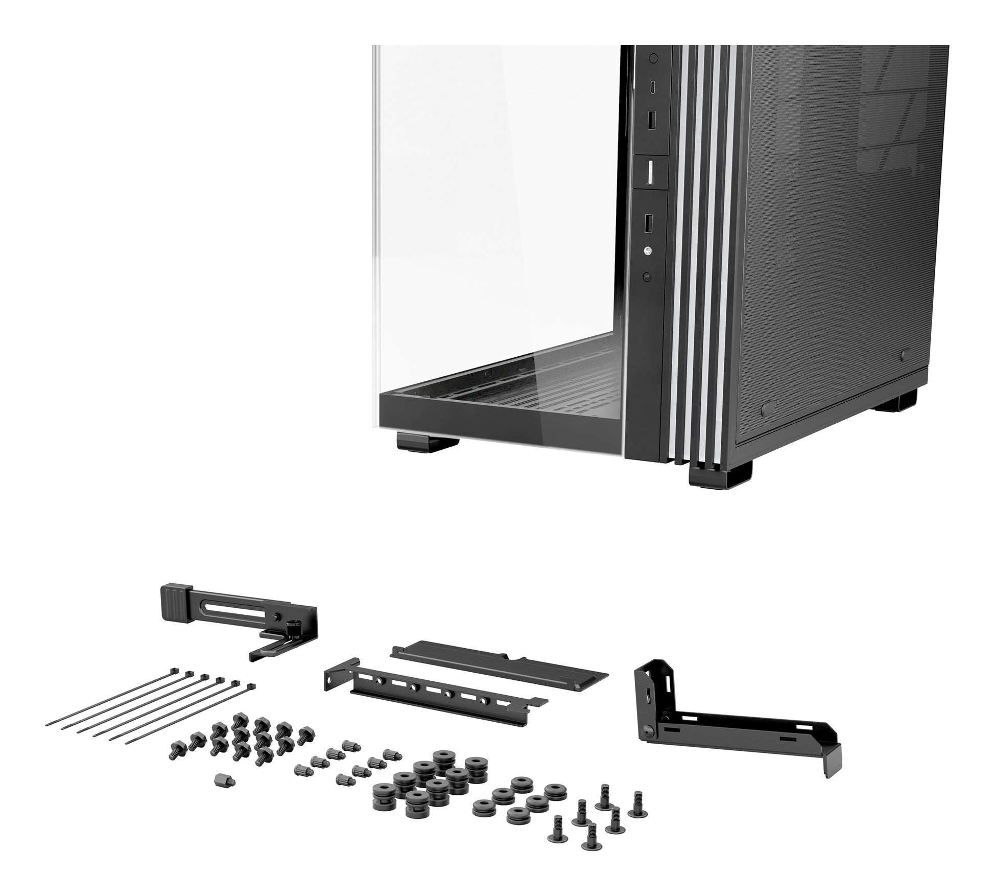 be quiet! be quiet LIGHT BASE 600 DX – PC-Gehäuse – Midi Tower, Seitenfenster, RGB, 7×Slots, 455×305×450 mm, Schwarz