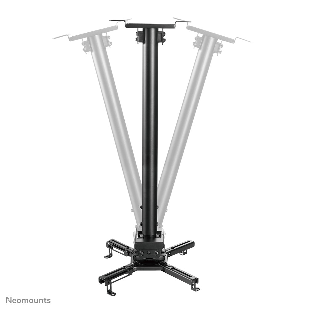 Neomounts CL25-540BL1 Projektor-Deckenhalterung – 60,5–90,5 cm, 35 kg, schwenkbar, schwarz