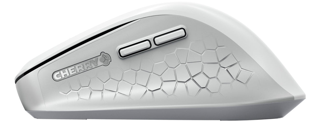 CHERRY Stream Comfort Maus – weiss