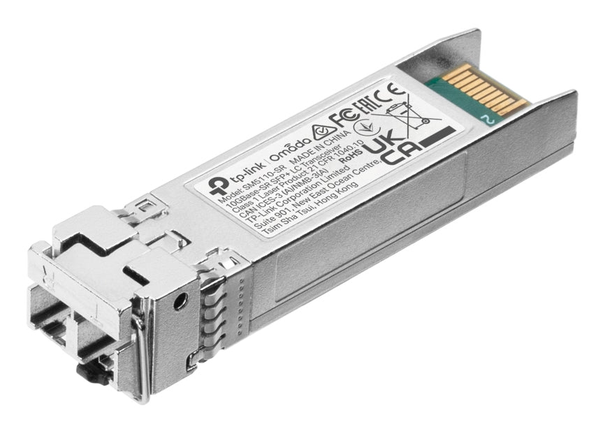 TP-Link TL-SM5110-SR SFP-Transceiver (SFP+) – 10 Gbit/s, Multimode (MMF) LC, 850 nm, bis 300 m, DDM
