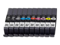 Canon Tintenpatronen-Multipack PFI-300, sortiert, 10er-Pack