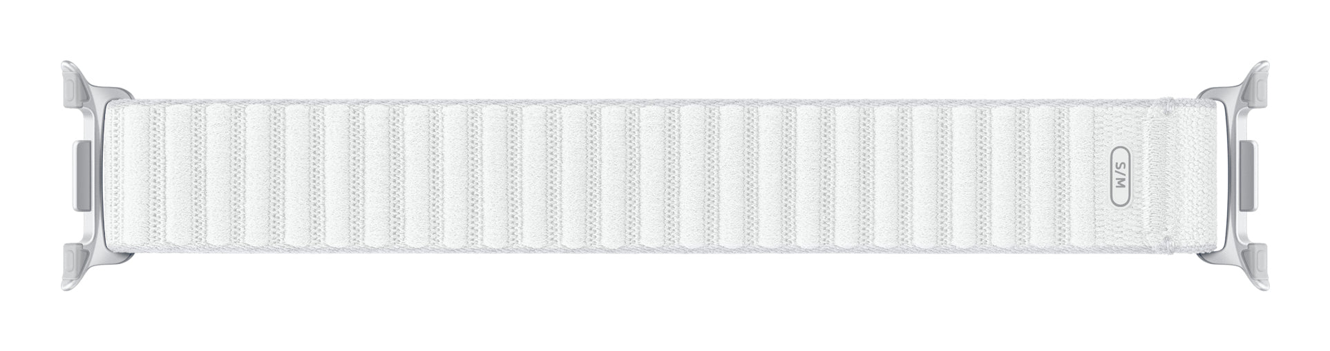 Samsung Watch 8 Fabric – Armband – für Samsung Watch 8, Weiss, S/M, Nylon