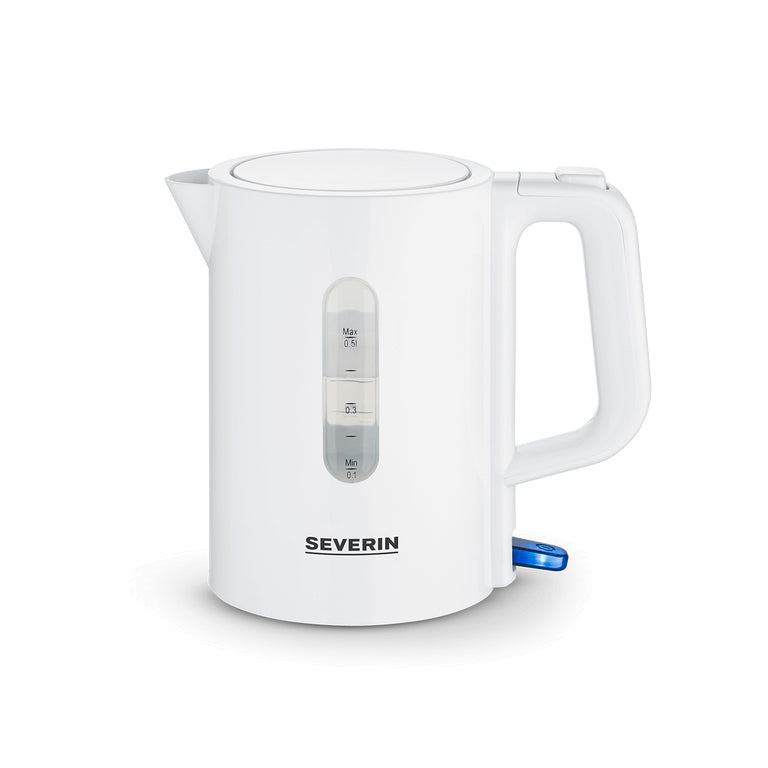 Severin Wasserkocher – 0,5 l, Kunststoff, Weiss