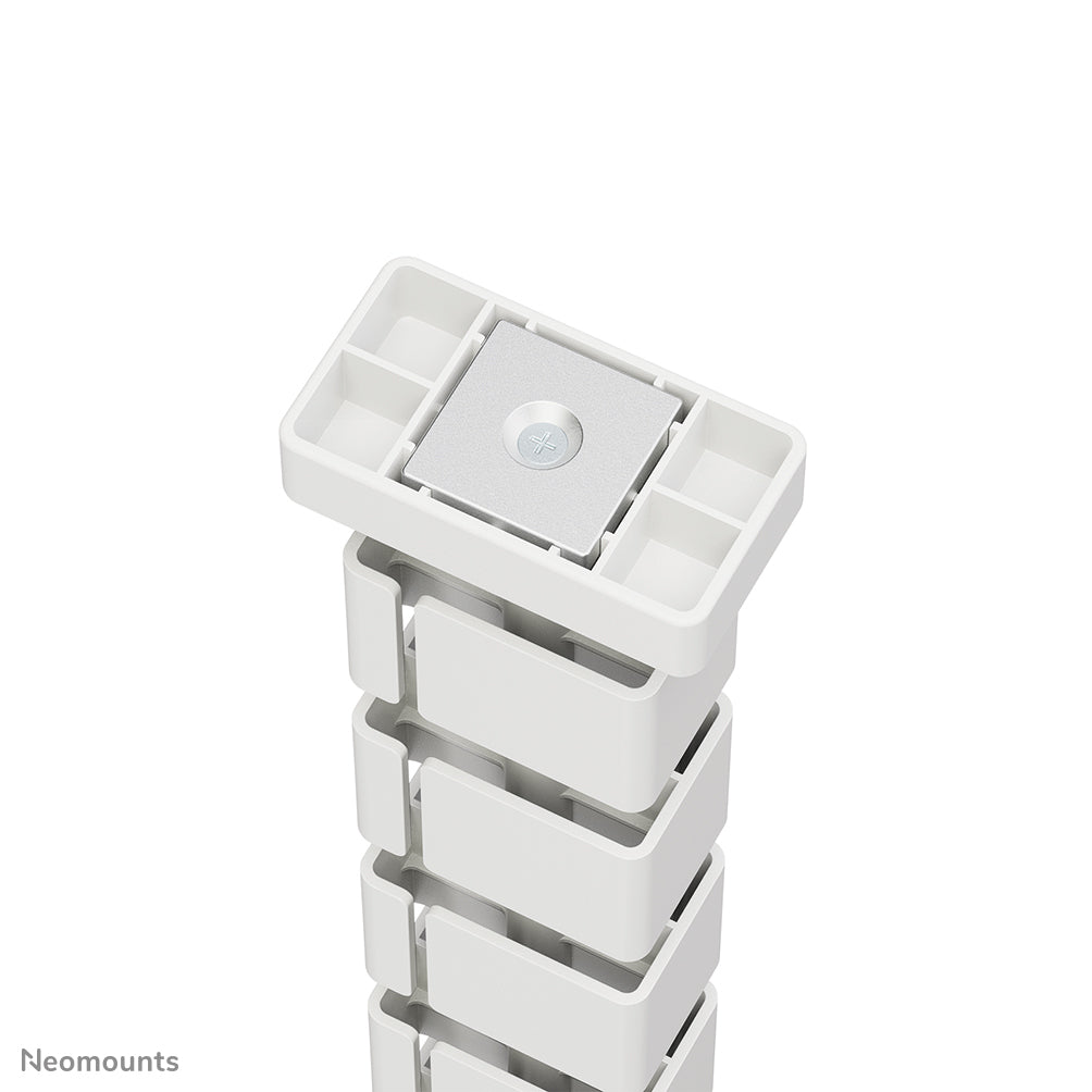 Neomounts ADS06-132WH Kabelschlange – 1,3 m – Kunststoff – Weiss, magnetisch, teleskopisch