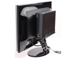 Shuttle PV02 – VESA-Adapterplatte – VESA 75×75/100×100 mm – Metall – Schwarz – für XG41, XH61, XH610 und andere