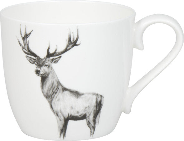Könitz Porzellan Könitz Kaffeebecher – 425 ml, Ø 9,7 cm, Porzellan (Bone China), spülmaschinenfest, mikrowellengeeignet