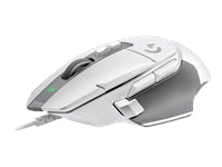 Logitech G G502 X – Gaming-Maus – Kabelgebunden (USB‑A), 25600 DPI, Rechts, Weiss