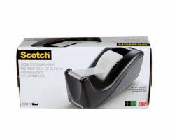 Scotch Tischabroller C60 – für Klebeband bis 19 mm × 38,1 m, inkl. 1 Rolle Magic 19 mm × 33 m, ausklappbar