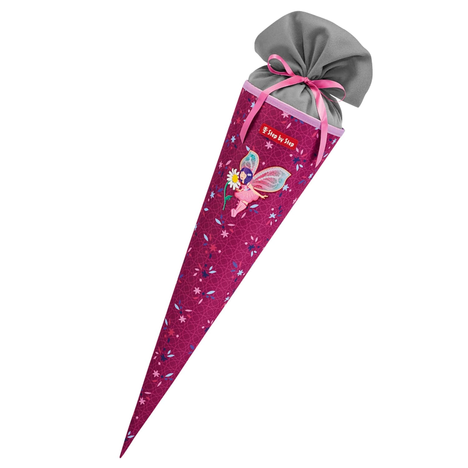 Step by Step Schultüte 70 cm × Ø 18 cm, 5 l – Motiv Fairy Freya – Serie SPACE – rPET
