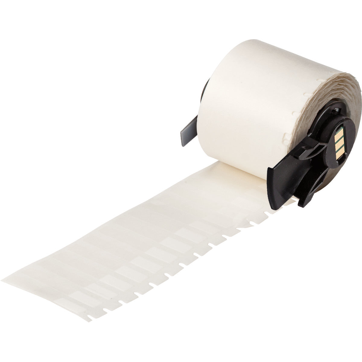 Brady Etiketten (Rolle) 6,35 × 38 mm – Vinyl, transparent – permanent haftend – Thermotransfer – für M610
