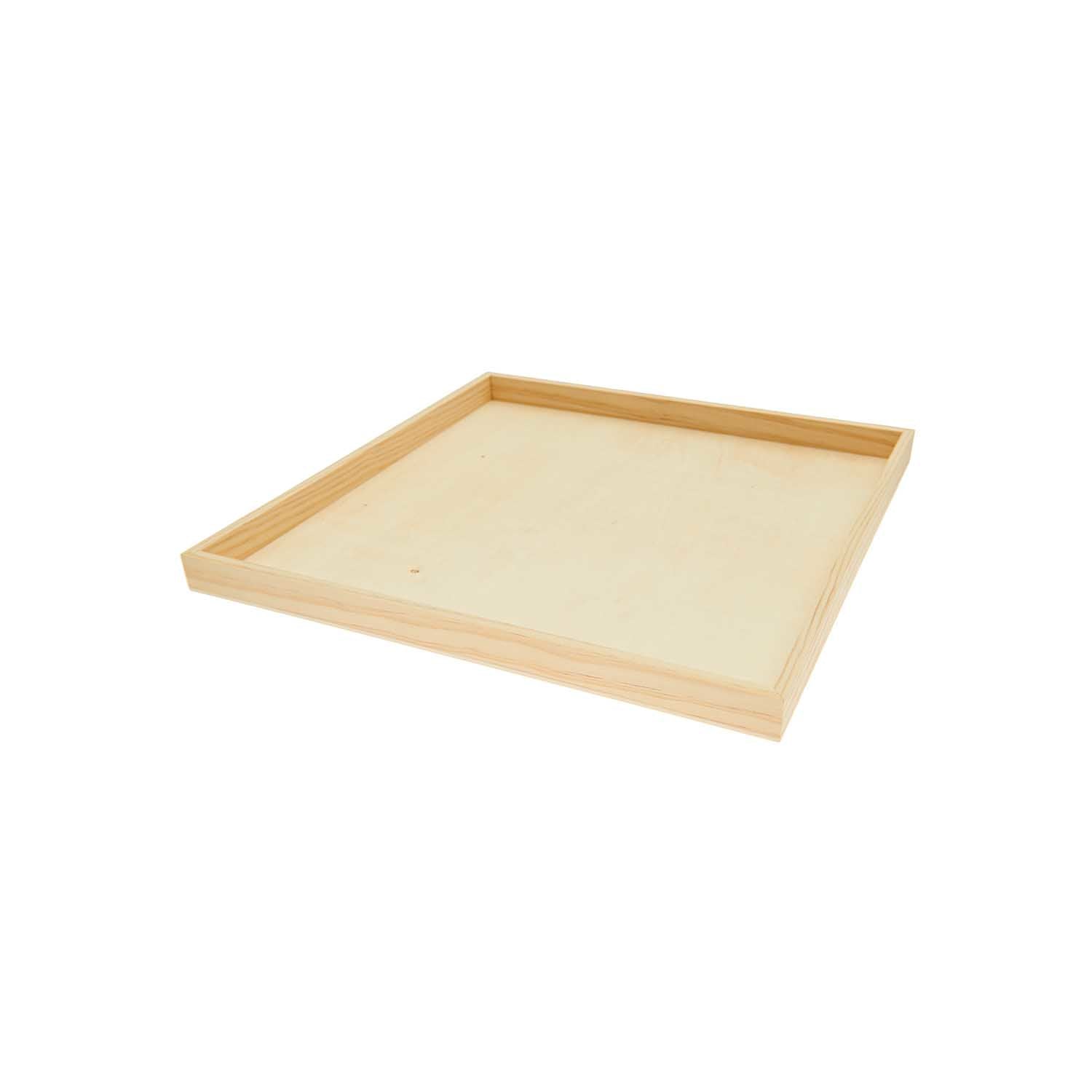 Rico Design Objektrahmen – für 30,8 × 30,8 cm – Holz, natur