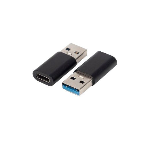Microconnect USB-A-zu-USB-C-Adapter – 10 Gbit/s – USB-A (männlich) zu USB-C (weiblich), Schwarz