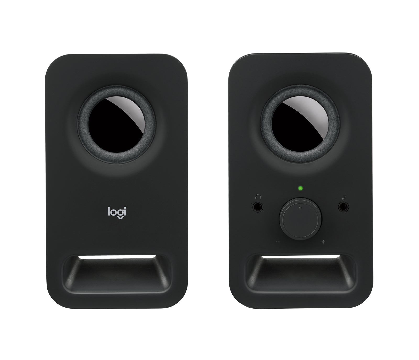 Logitech Z150, Paar – PC-Lautsprecher-Set – 2.0, 3 W, 3.5 mm Klinke, Schwarz