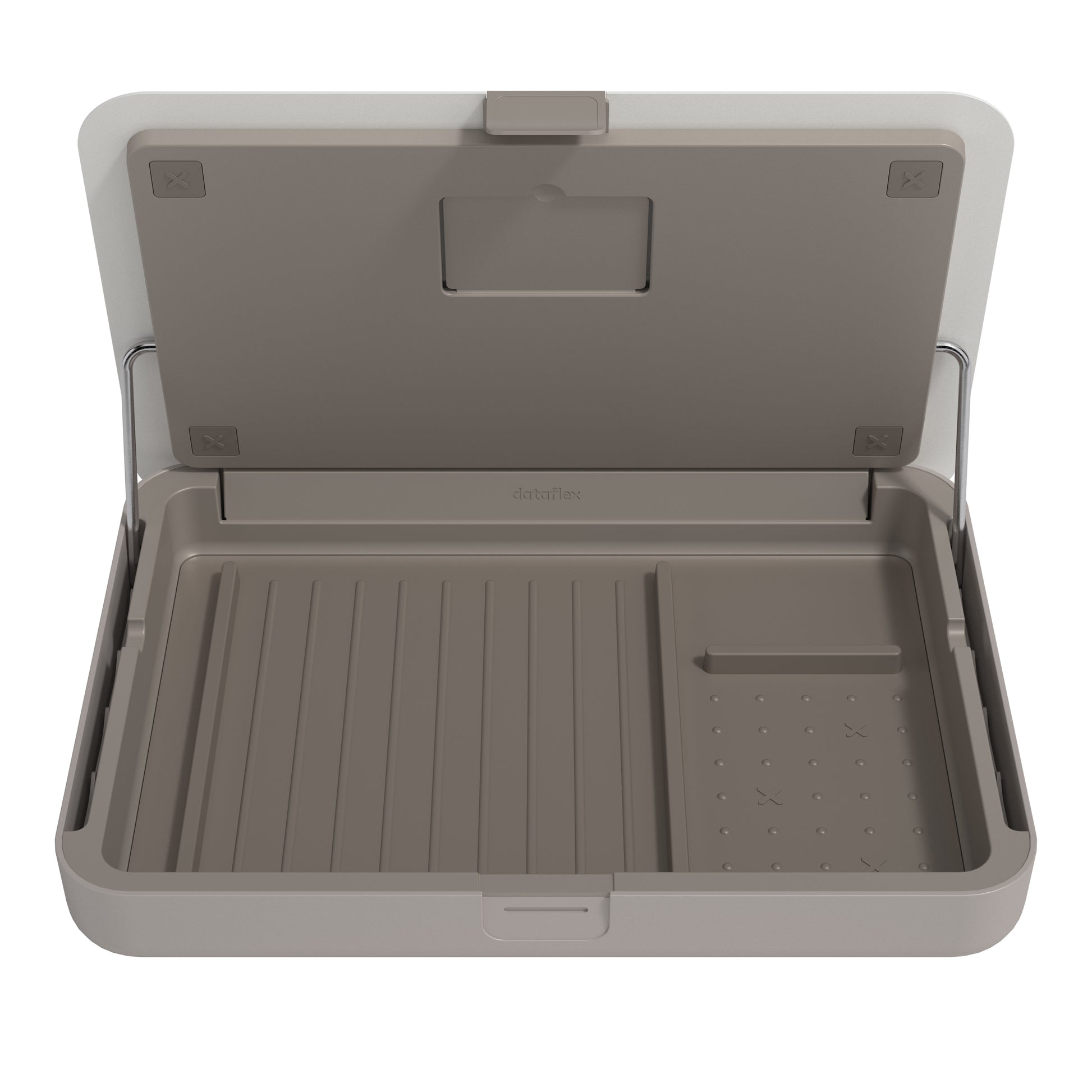 Dataflex Laptop-Ständer – bis 15" – höhenverstellbar, 6 kg Tragkraft – Weiss