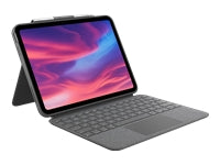 Logitech Combo Touch – Tastatur – für iPad (10. Gen.)