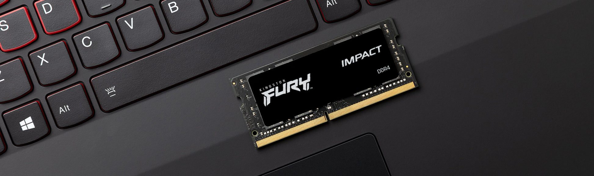 Kingston Technology Kingston FURY Impact – DDR4 SO-DIMM 32 GB (2×16 GB), 3200 MT/s CL20, 1,2 V, Kühlkörper