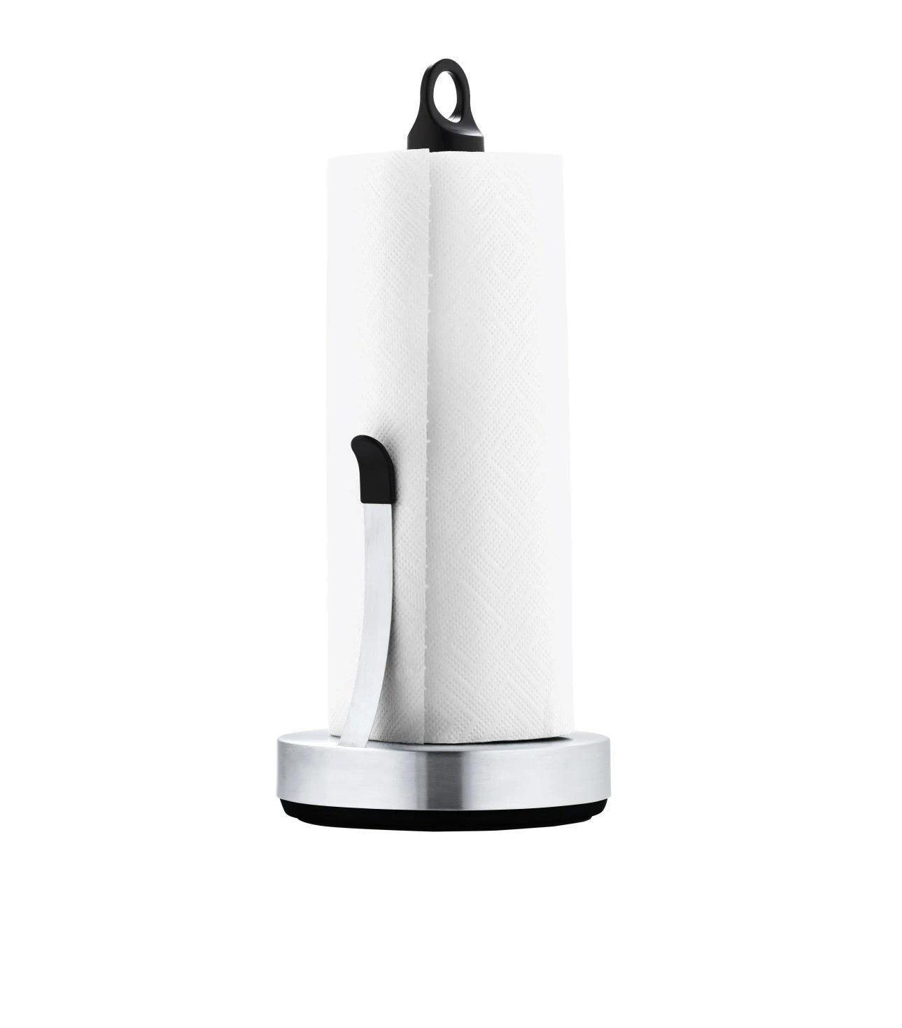 Blomus LOOP – Küchenrollenhalter Ø 15 × 34 cm, Edelstahl, Silber