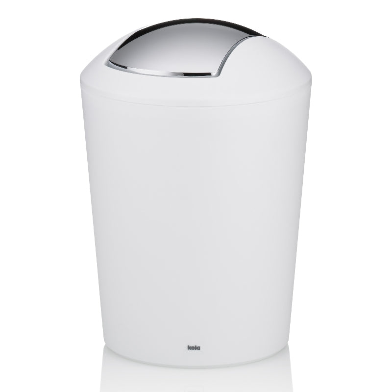 Kela Kosmetikeimer Marta – 1,7 l – Kunststoff, rund – weiss