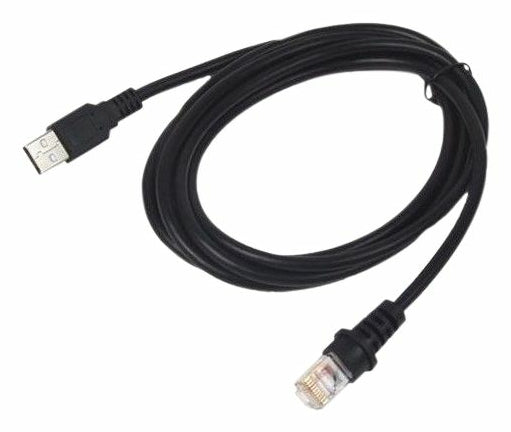Datalogic USB-Kabel – 90A052361 – USB-A auf RJ45 – für WLC4X90 – schwarz – 1,2 m