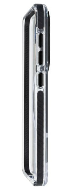 ONIT Mill.Std. Backcover – für Samsung Galaxy S25, PC+TPE+TPU, Schwarz/Transparent, bis 3 m Sturzsicher