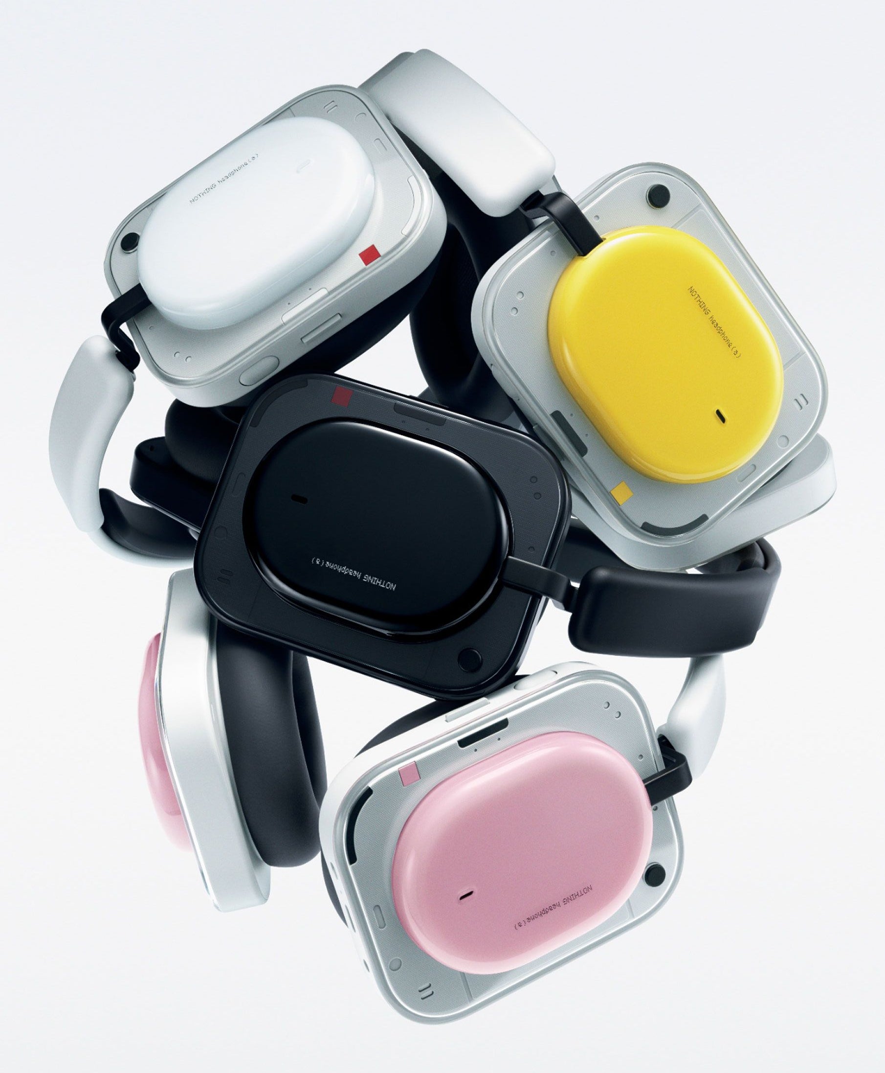Nothing Headphone (a) Over-Ear Kopfhörer – Stereo, Kabel + BT, ANC, Rosa, BT 5.4
