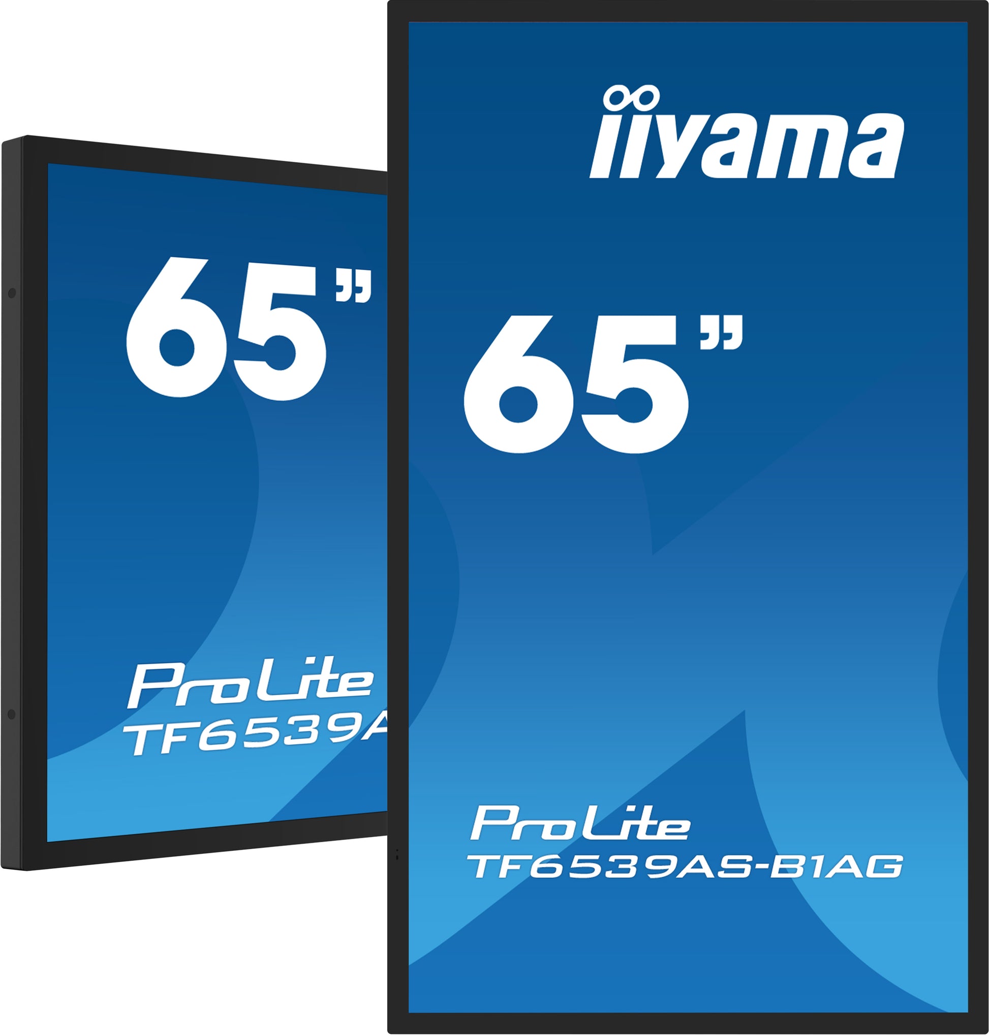 iiyama ProLite 65" 3840 × 1600 PCAP 40-Touch – Android, 500 cd/m²