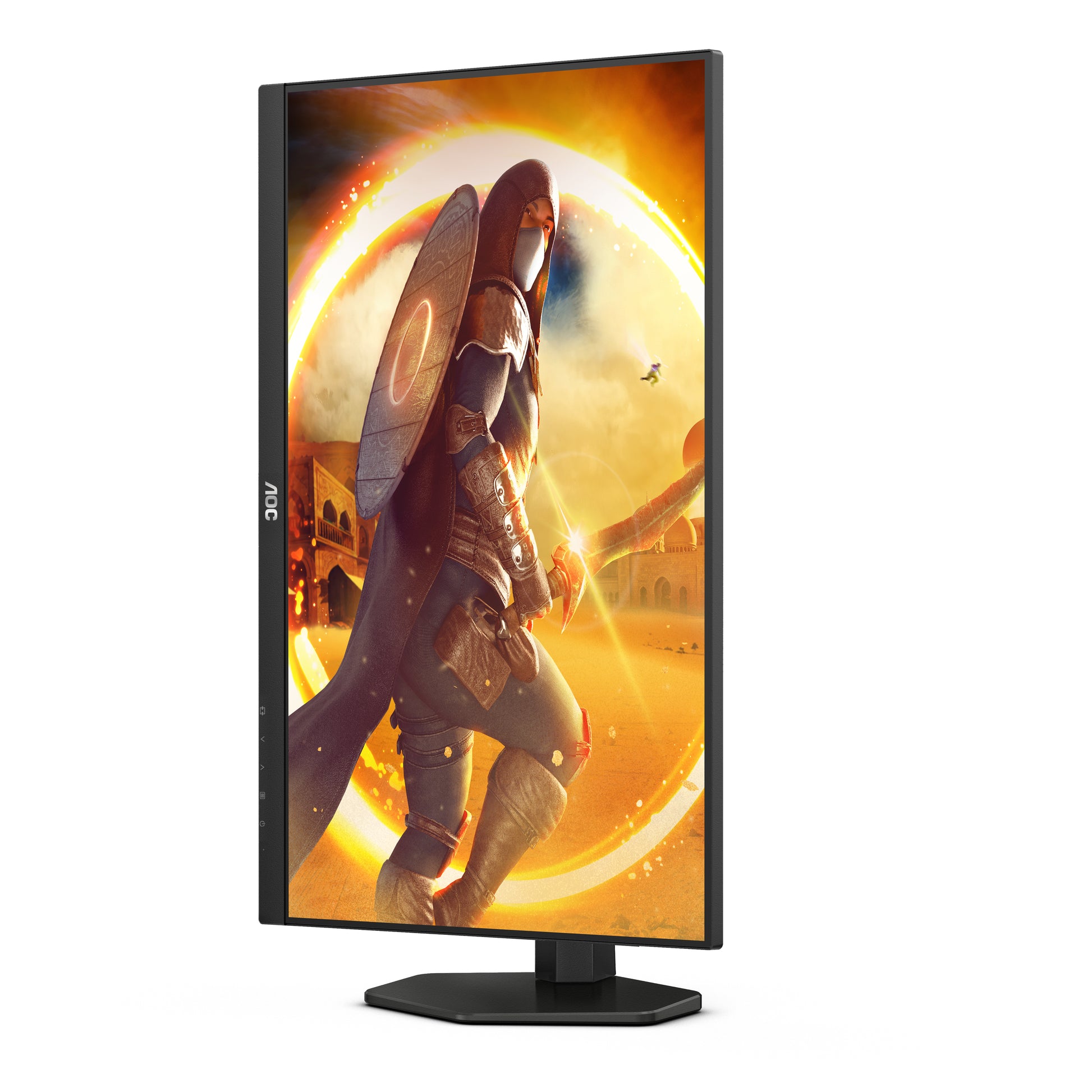 AOC 27G4X – Monitor, 27", 1920 × 1080 (Full HD), Fast IPS, 180 Hz, 300 cd/m², G-SYNC, VESA 100 × 100, Schwarz