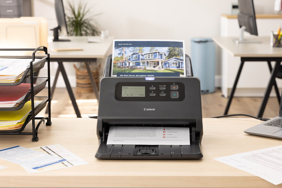 Canon imageFORMULA DR-M260 – Dokumentenscanner, A4, Duplex, 60 ppm, 600 dpi, ADF 80 Blatt, USB, für Windows