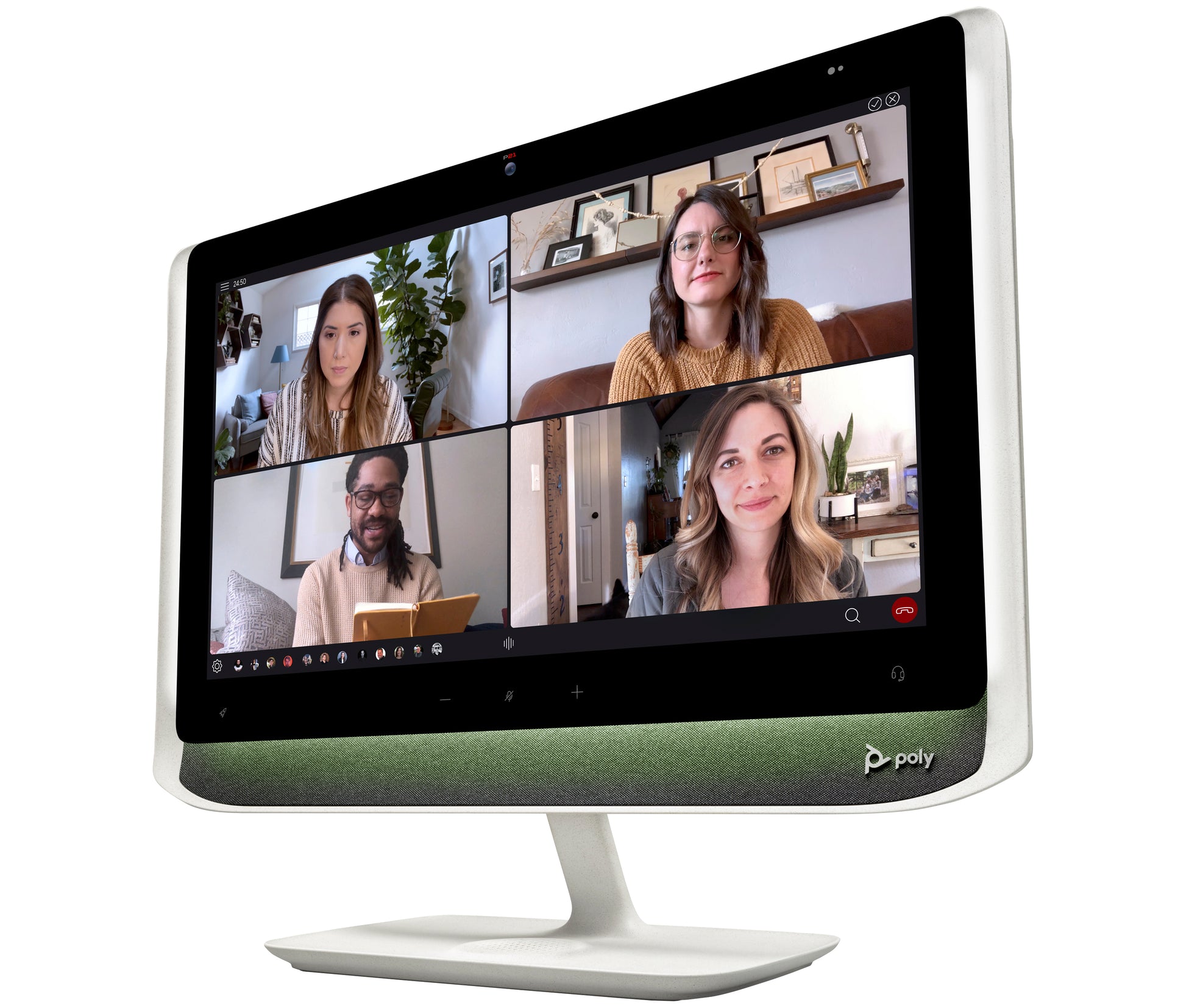 HP Poly Poly Studio P21PM – 21,5", 1920 × 1080 (Full HD), Webcam