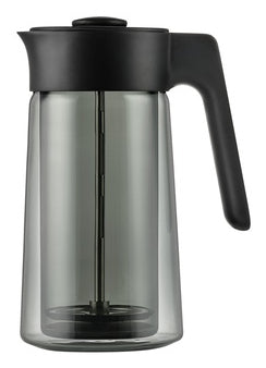 Jacob Jensen – French Press 800 ml, Glas (Borosilikat)/Polypropylen (PP)/Edelstahl, schwarz