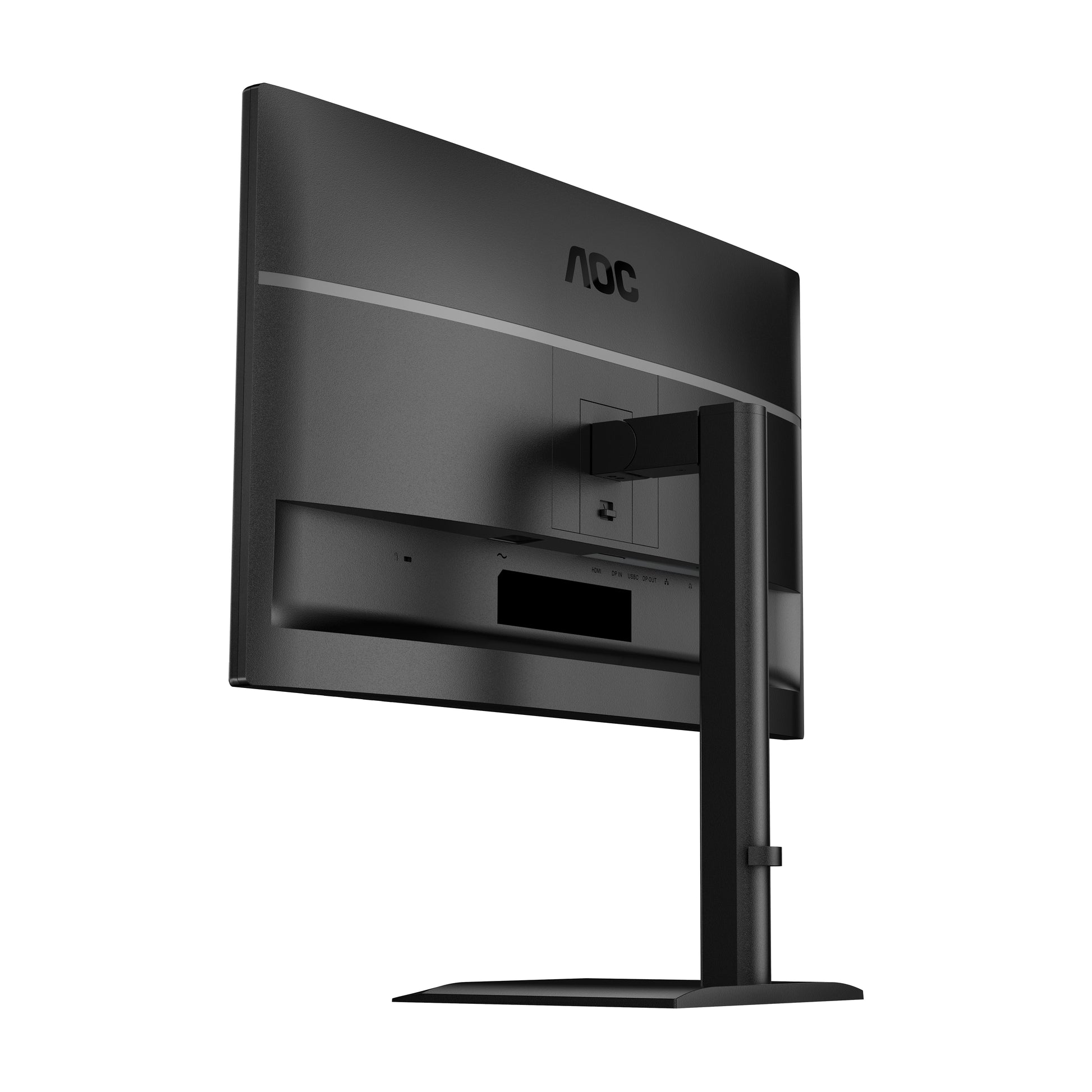 AOC Q27E4CV – Monitor, 27" 2560 × 1440 (WQHD), IPS, 120 Hz, 350 cd/m², USB-C, Lautsprecher, Schwarz