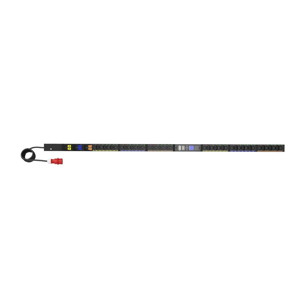 Eaton Rack-PDU – Überwacht, 3-phasig, 0U, 3×32 A 240/415 V, 24×C13 + 18×C39, CEE 32A