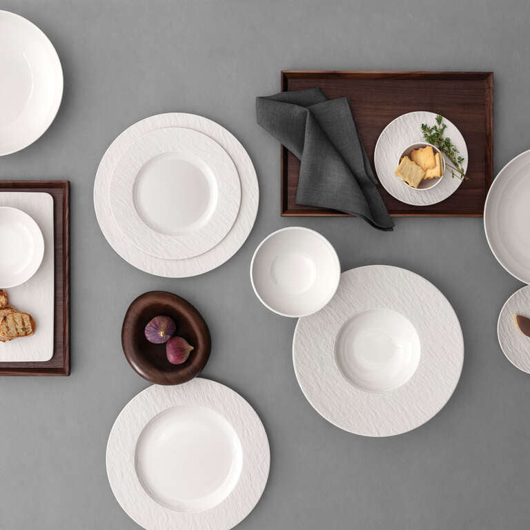 Villeroy & Boch Pastateller – Ø 28 cm, Porzellan, Weiss, spülmaschinenfest, mikrowellengeeignet