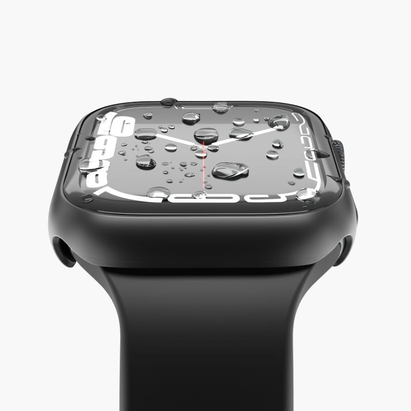 Vonmählen Displayschutz für Apple Watch Series 9 41 mm – Glas, Schwarz