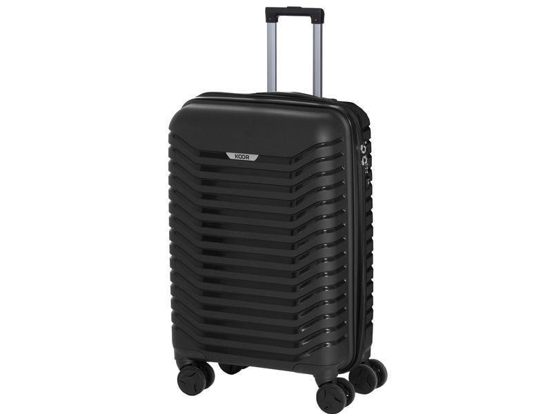 KOOR 3-teiliges Kofferset – Hartschale, 4 Rollen, mit TSA, Mint