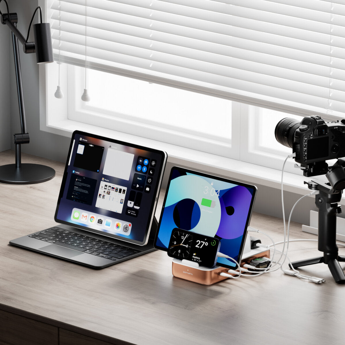 4smarts Team Ladestation – 5× USB-C + 1× USB-A – für Nintendo Switch, Smartphone, Tablet und mehr