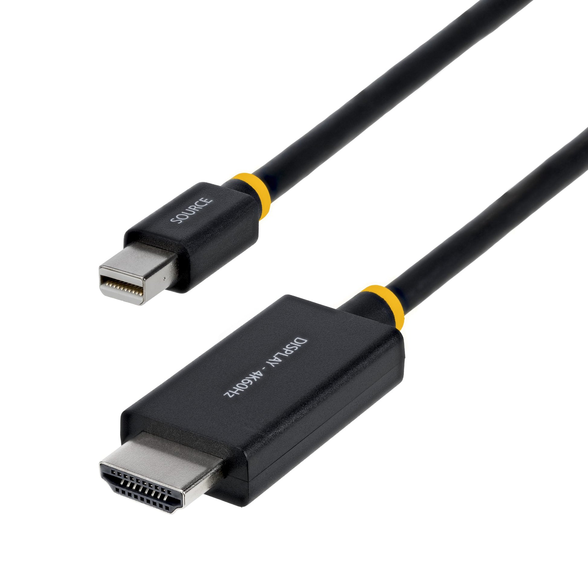 StarTech.com Mini DisplayPort auf HDMI Kabel HDMI 2.0 4K 60 Hz – 1 m
