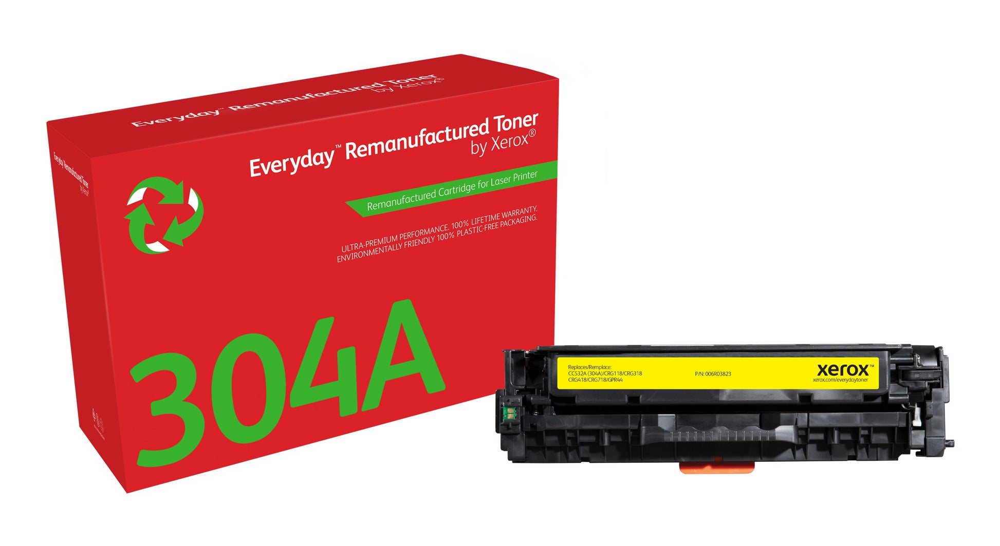 Xerox HP – Toner 304A – Gelb – für HP Color LaserJet CP2025