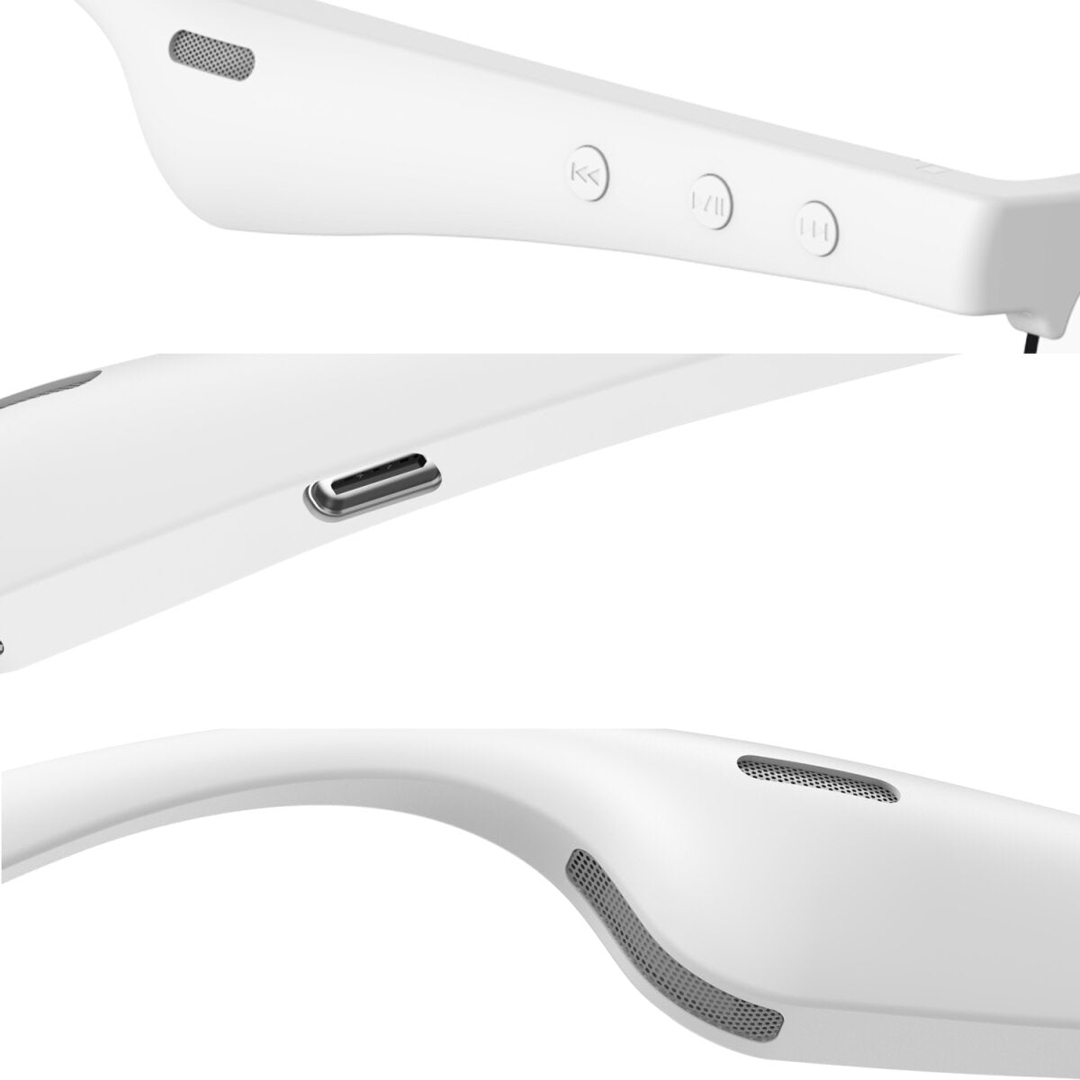 4smarts Soundglass Sport 2 Ohrbügel True Wireless – Stereo, BT 5.3, Weiss