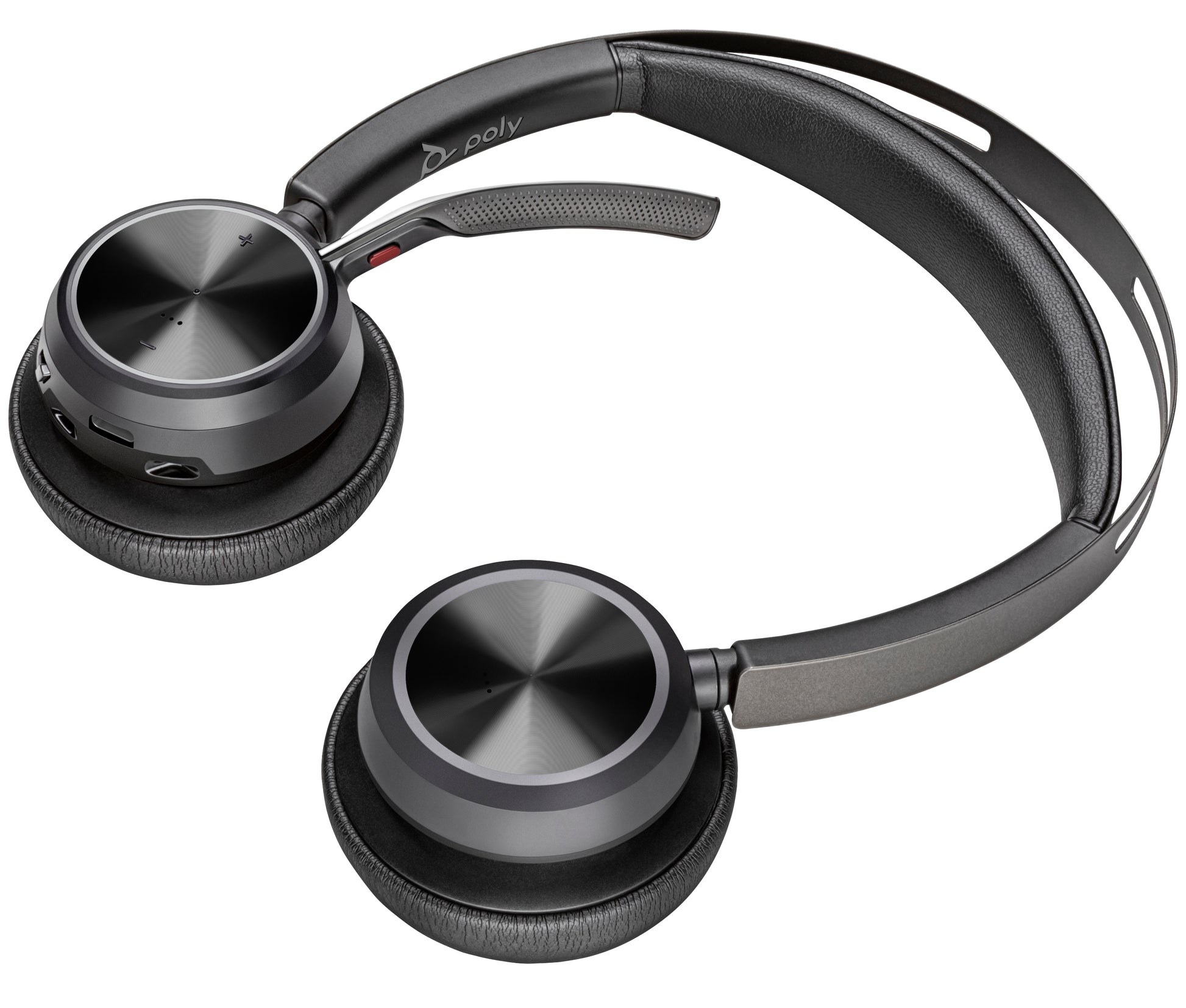Poly Voyager Focus 2 – Headset – USB-C, inkl. USB-A Adapter