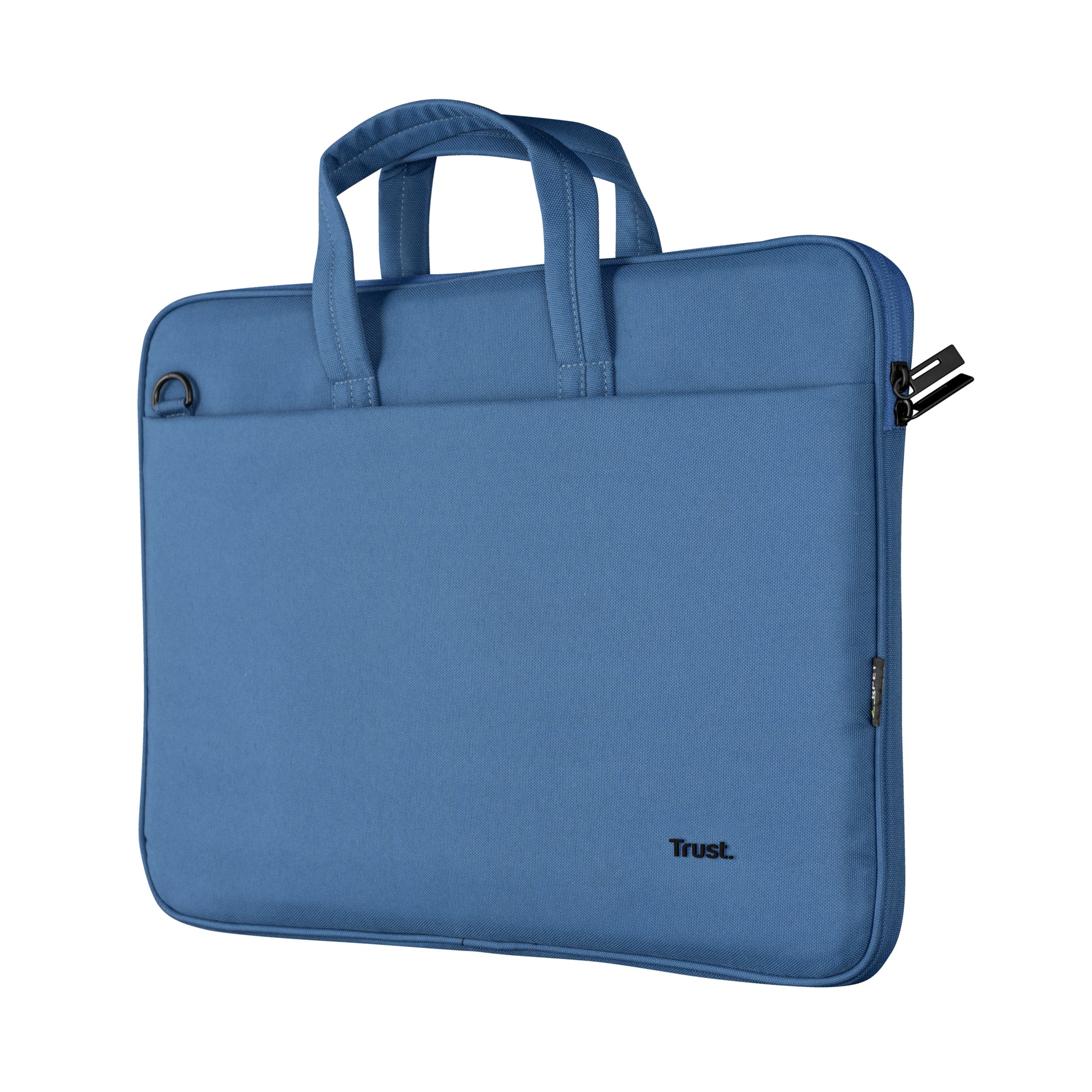 Trust Notebook-Tasche für Notebooks bis 16" – Trolley-Band, abnehmbarer Schultergurt – Blau