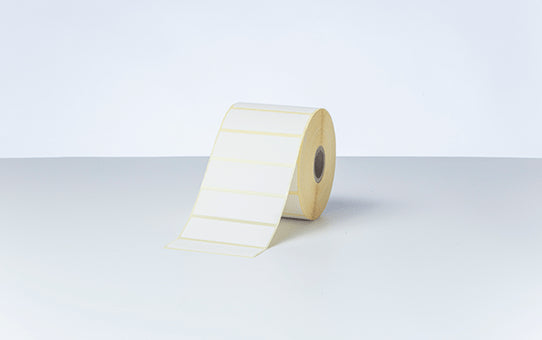 Brother BDE-1J026076-102 – Etiketten (Rolle) 76 × 26 mm – Thermodirekt – 8 Rollen/Pack – für Brother TD