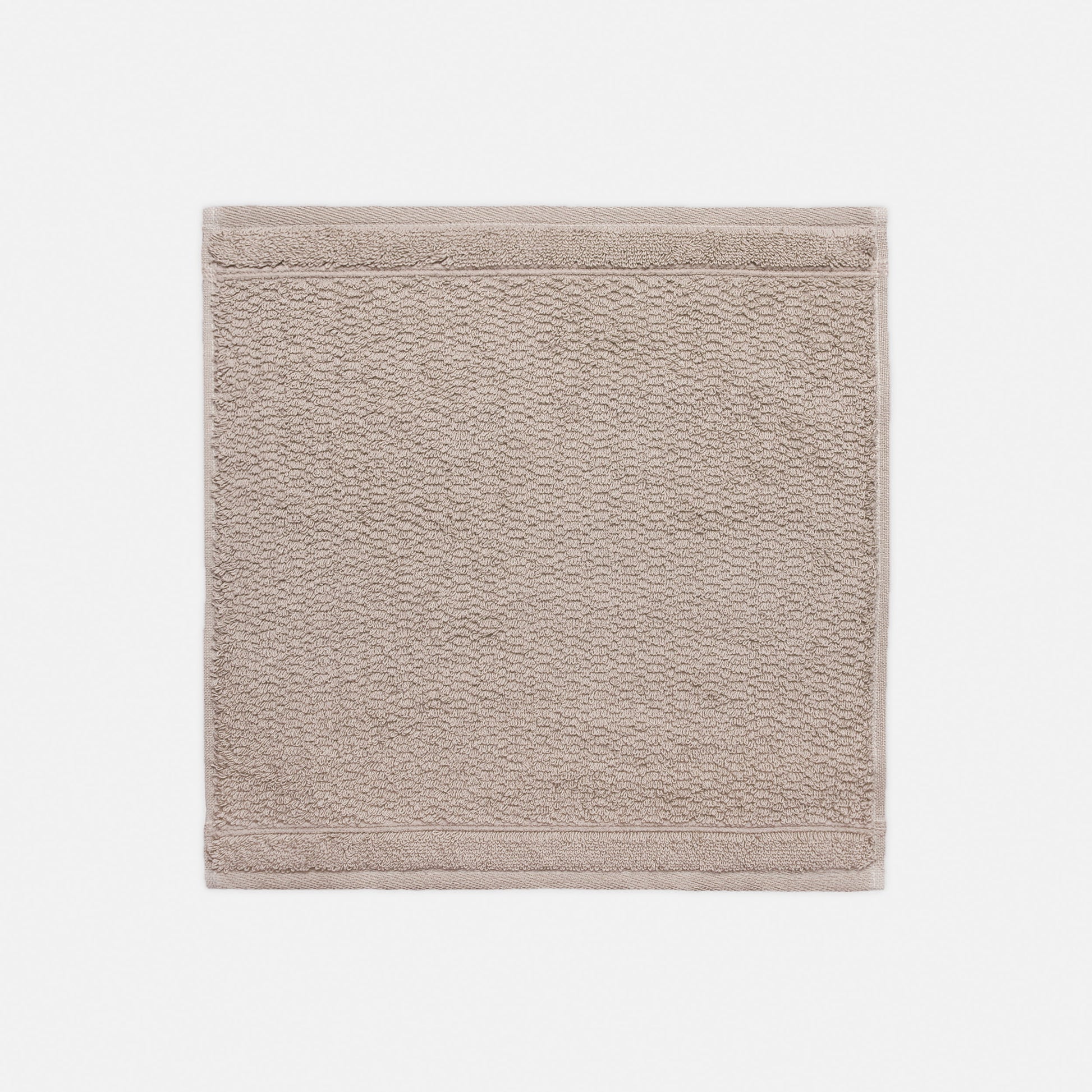 Frottana Waschlappen – 30 × 30 cm – Baumwolle – Beige