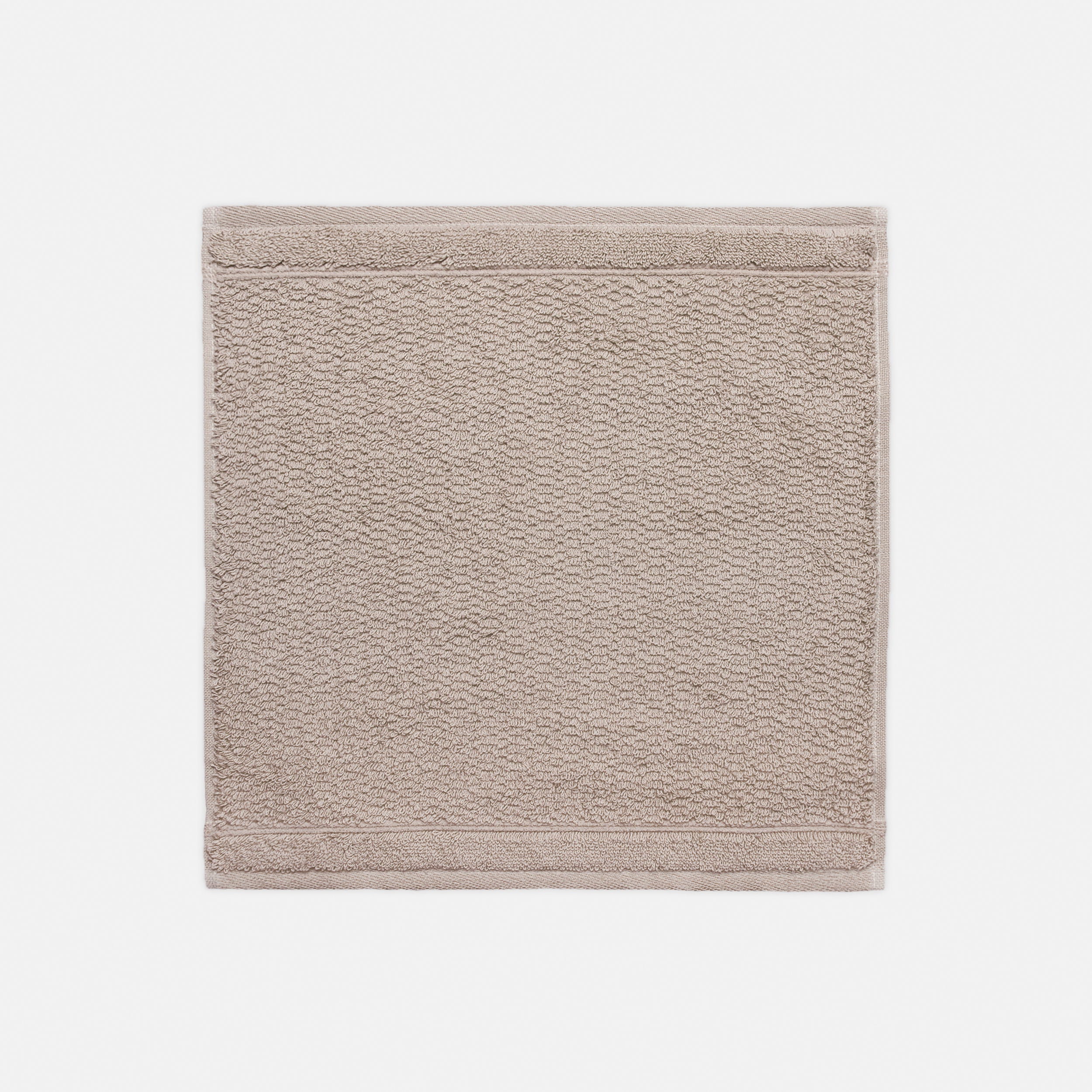 Frottana Waschlappen – 30 × 30 cm – Baumwolle – Beige
