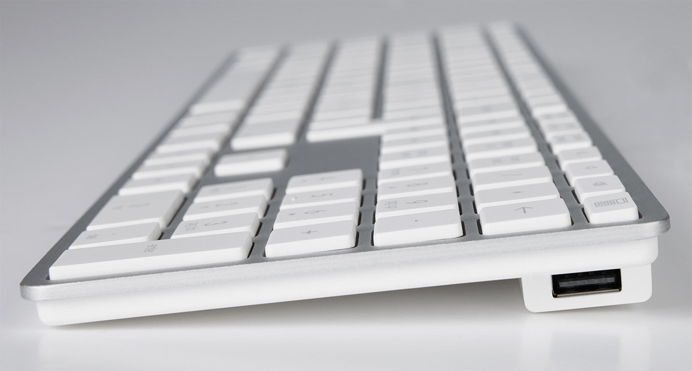 LMP KB-3421 – Tastatur, kabelgebunden (USB-A), CH-Layout (DE-CH), Fullsize (mit Ziffernblock) – für Windows
