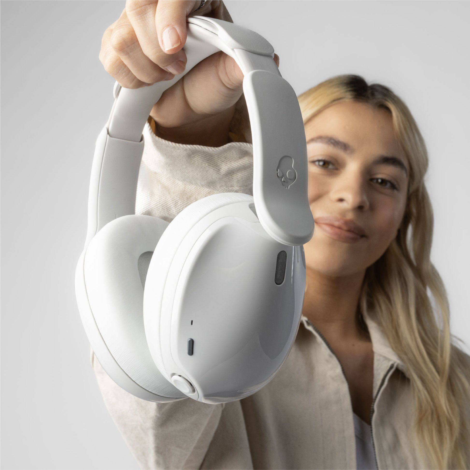 Skullcandy Hesh 540 ANC – Over-Ear Bluetooth 5.3 Kopfhörer – weiss – bis 65 h