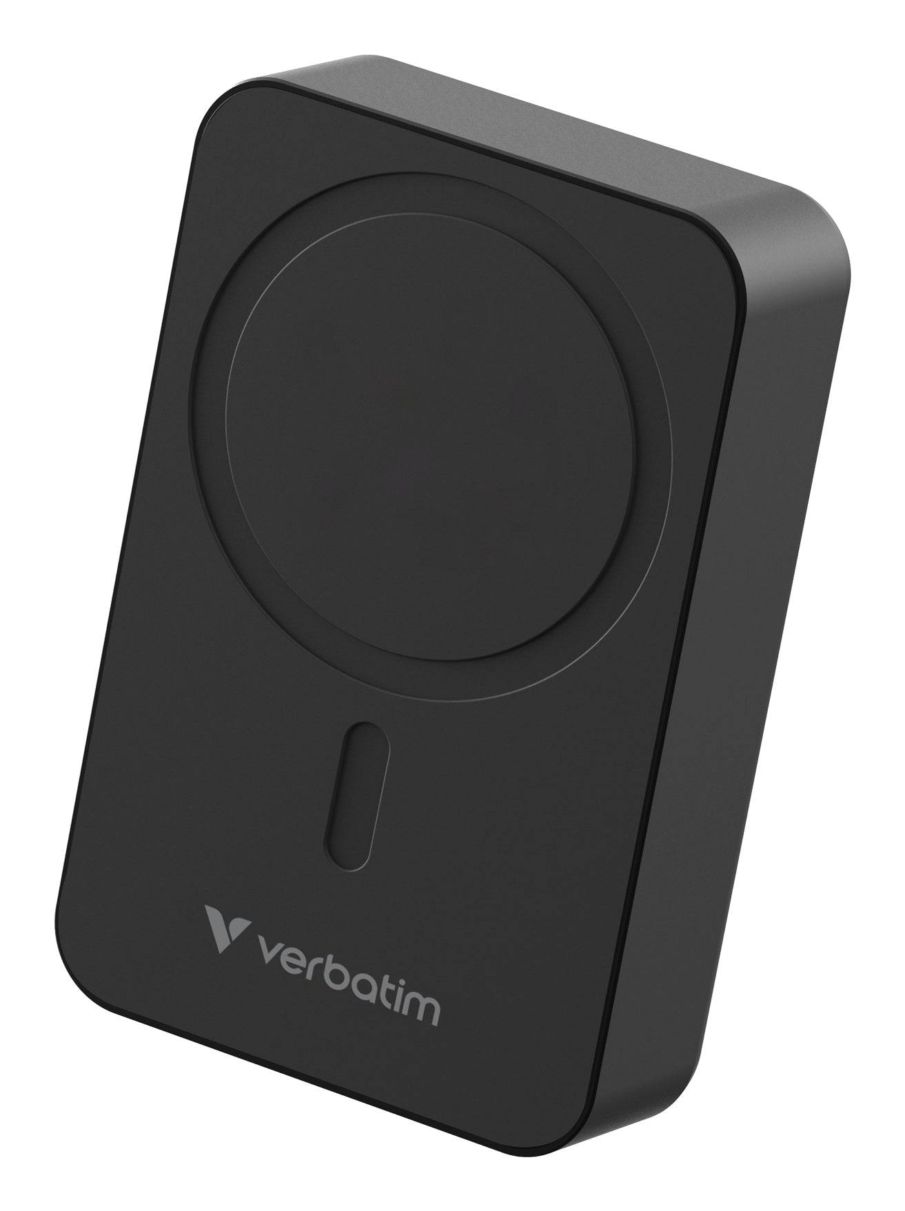 Verbatim MagSafe Powerbank 20'000 mAh – 35 W PD, MagSafe 15 W, 1× USB-C, 1× USB-A, schwarz