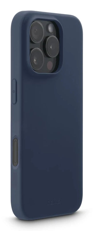 Hama Backcover – für Apple iPhone 16 Pro Max – dunkelblau – TPU, kabelloses Laden