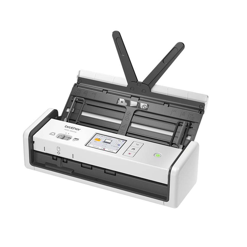 Brother ADS-1800W – Einzugsscanner, A4, Duplex, 30 Seiten pro Minute, ADF 20 Blatt, WLAN, 1'200 dpi